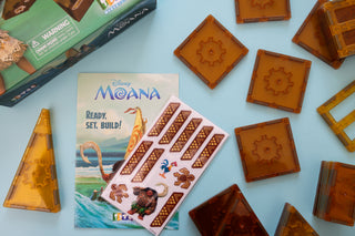 Official Disney Moana Magnetic Tile Set - 30-Piece