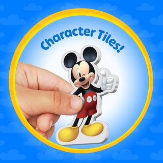 Official Disney Junior Mickey Mouse Clubhouse Magnetic Character Tiles – 22-Piece