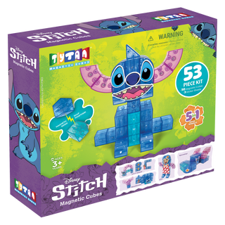 Official Disney Stitch Magnetic Cube Set - 53-Piece