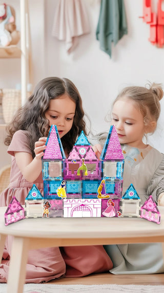 Disney Princess Castle Magnetic Tiles