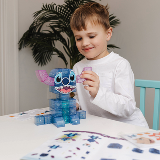 Official Disney Stitch Magnetic Cube Set - 53-Piece