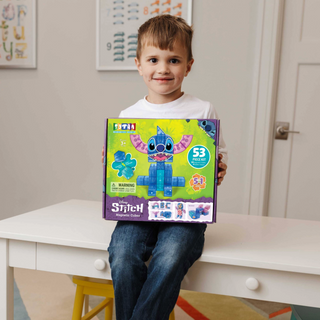 Official Disney Stitch Magnetic Cube Set - 53-Piece